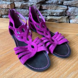 PURPLE SUEDE STEVE MADDEN SCANDALS